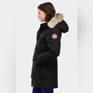 Canada Goose Trillium Down Winter Jacket with Fur Hood